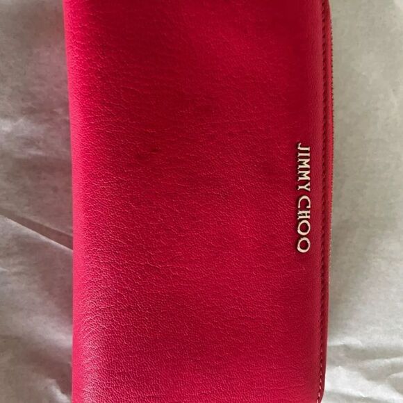 Jimmy Choo Handbags - Jimmy Choo Red Women's Wallet